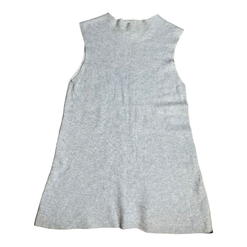 Eileen Fisher Pale Blue Wool Blend Blouse